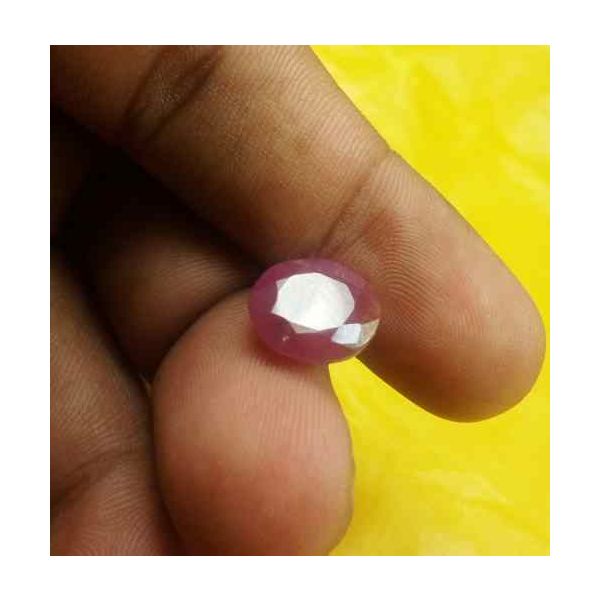 6.03 Carats Guinea Mines Ruby 10.77 x 11.63 x 4.86 mm