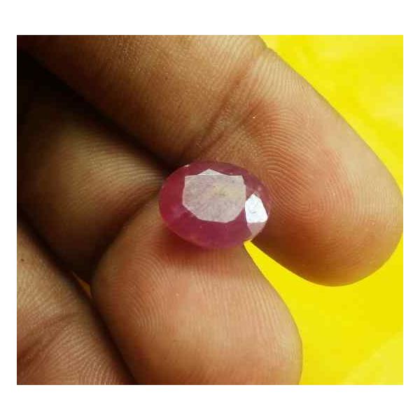 5.91 Carats Guinea Mines Ruby 11.13 x 9.53 x 5.24 mm