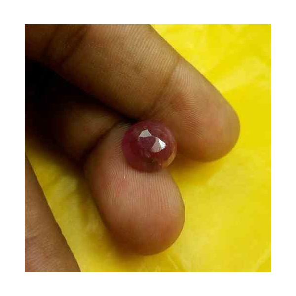 5.96 Carats Guinea Mines Ruby 11.26 x 10.66 x 5.03 mm