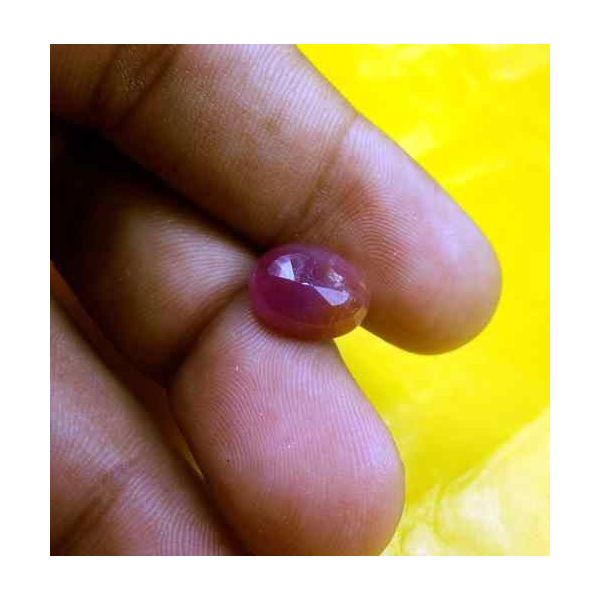 5.95 Carats Guinea Mines Ruby 11.89 x 9.37 x 5.44 mm