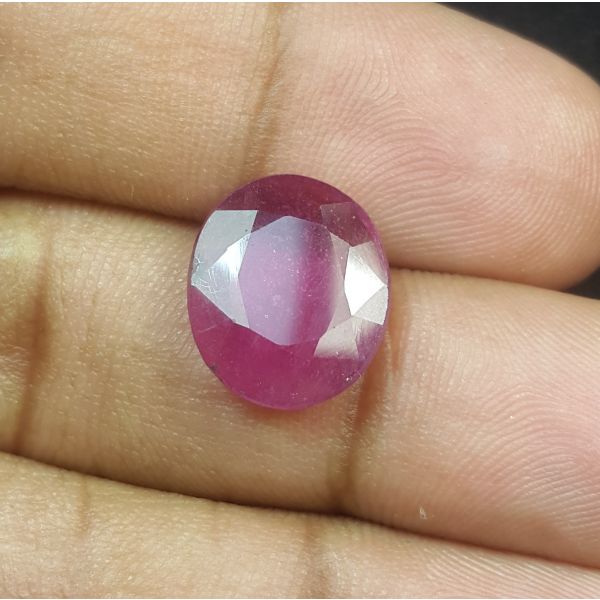 6.05 Carats Natural Red Ruby 13.32 x 10.63 x 3.63 mm