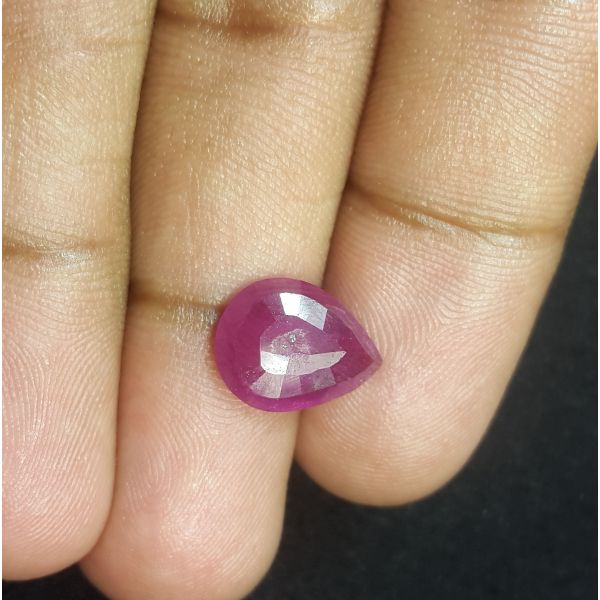 3.72 Carats Natural Red Ruby 11.86 x 9.31 x 3.33 mm