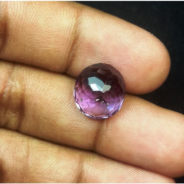 6.73 Carats Natural Purple Amethyst 12.74 x 11.67 x 7.06 mm