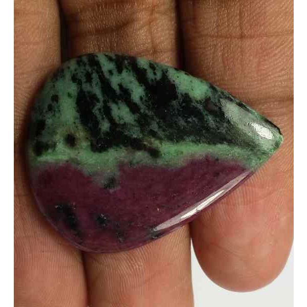 35.6 Carats Ruby Zoisite 33.83 x 26.63 x 3.88 mm