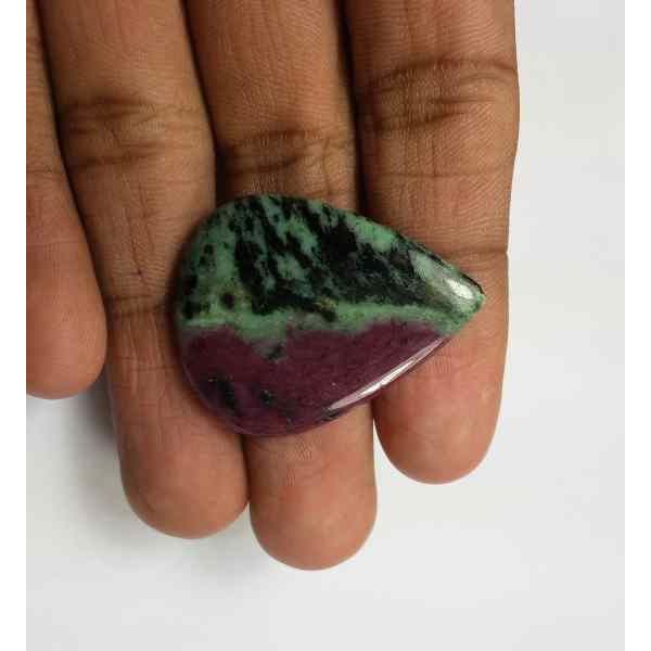 35.6 Carats Ruby Zoisite 33.83 x 26.63 x 3.88 mm