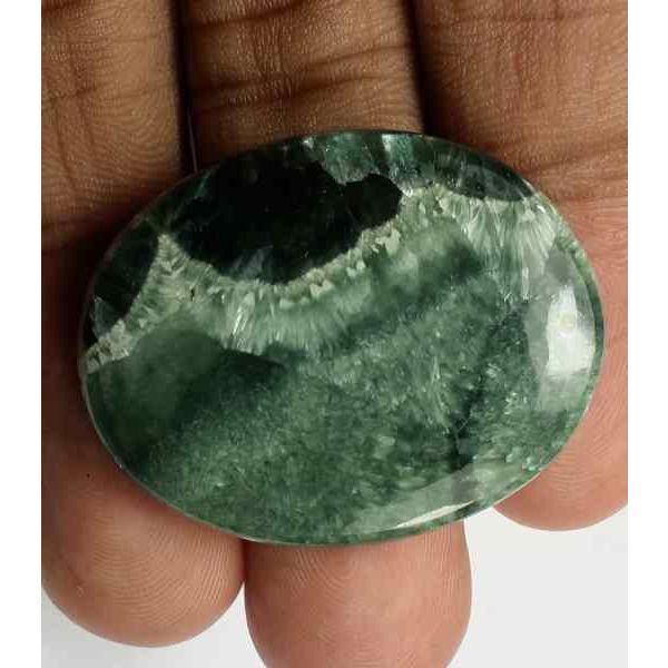 40.45 Carats Seraphinite 32.98 x 26.02 x 5.54 mm