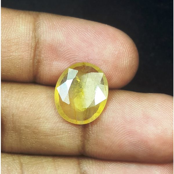 5.44 Carats Natural Orange Sapphire 13.65 x 11.57 x 3.25 mm