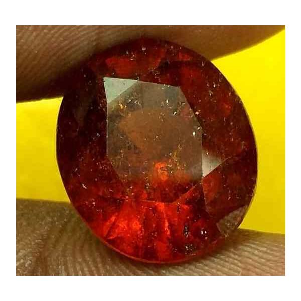 9.95 Carats Ceylon Hessonite 13.26 x 11.51 x 8.77 mm