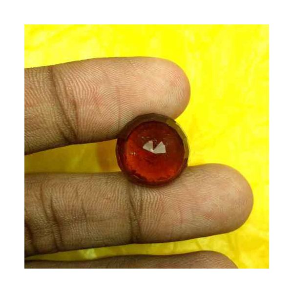 17.48 Carats Ceylon Hessonite 14.75 x 14.91 x 9.58 mm