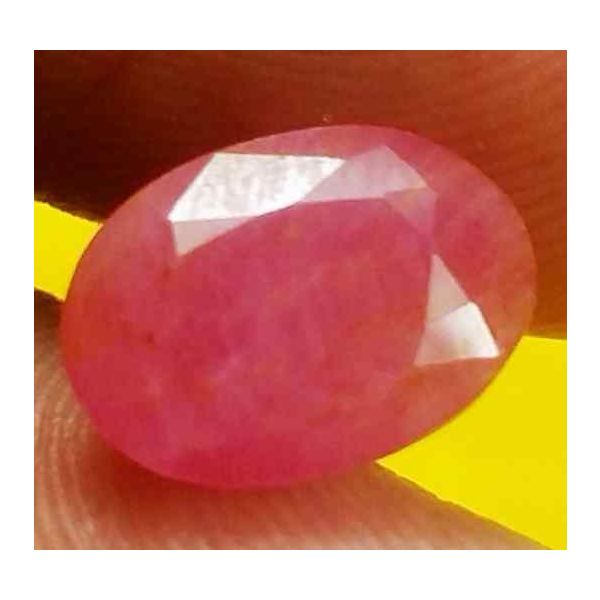 3.36 Carats Burma Ruby 9.61 x 6.94 x 5.09 mm