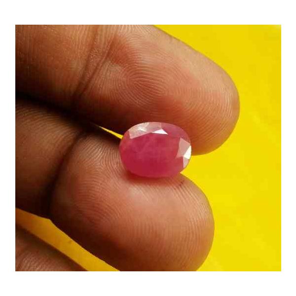 4.15 Carats Burma Ruby 10.24 x 8.21 x 4.70 mm