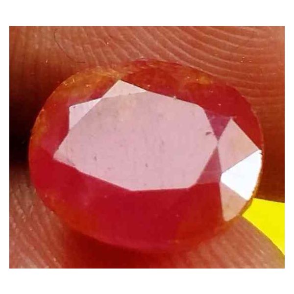 4.03 Carats Burma Ruby 9.39 x 7.97 x 5.06 mm