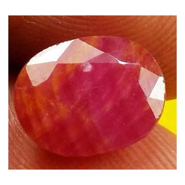 3.64 Carats Burma Ruby 9.91 x 8.08 x 4.47 mm