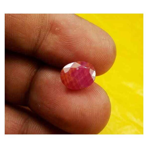 3.64 Carats Burma Ruby 9.91 x 8.08 x 4.47 mm