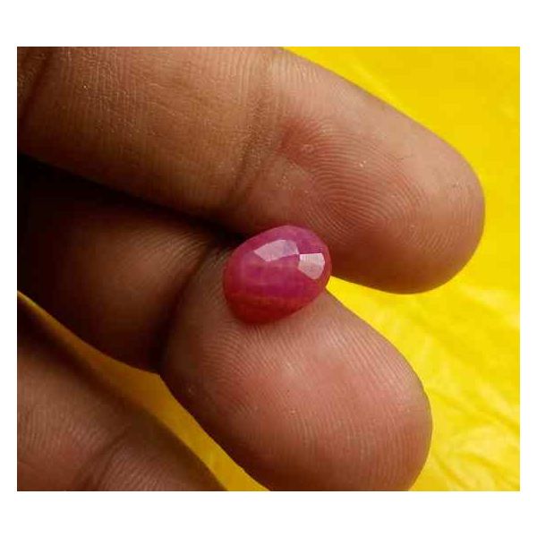 3.64 Carats Burma Ruby 9.91 x 8.08 x 4.47 mm