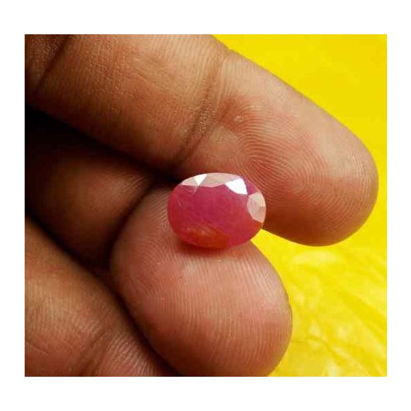 4.73 Carats Burma Ruby 11.18 x 8.61 x 4.86 mm