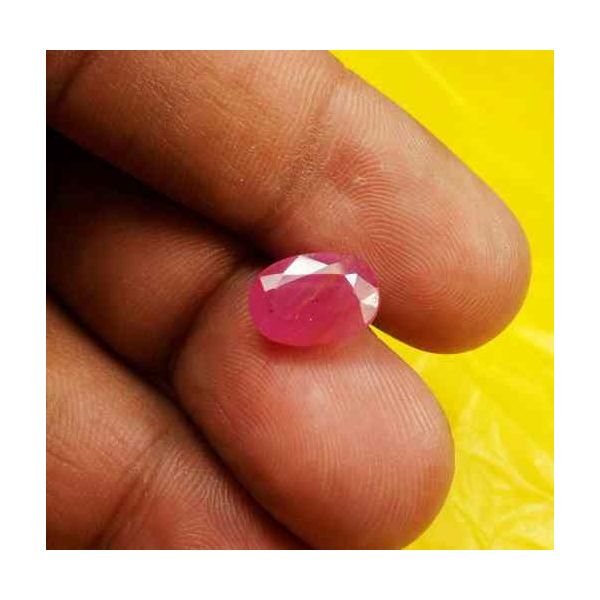 3.36 Carats Burma Ruby 10.65 x 7.71 x 3.91 mm