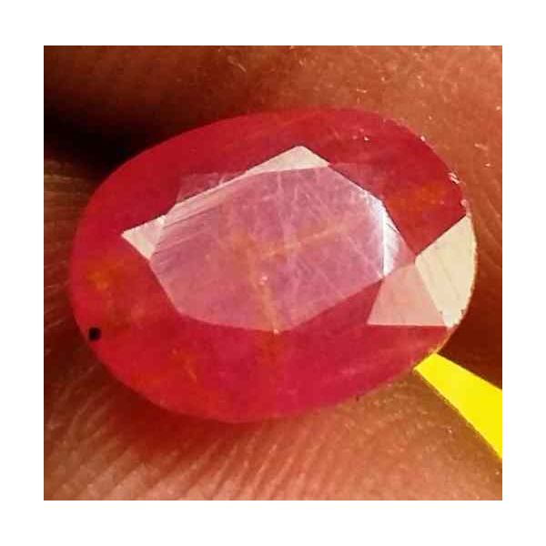 2.85 Carats Burma Ruby 9.49 x 7.59 x 3.57 mm