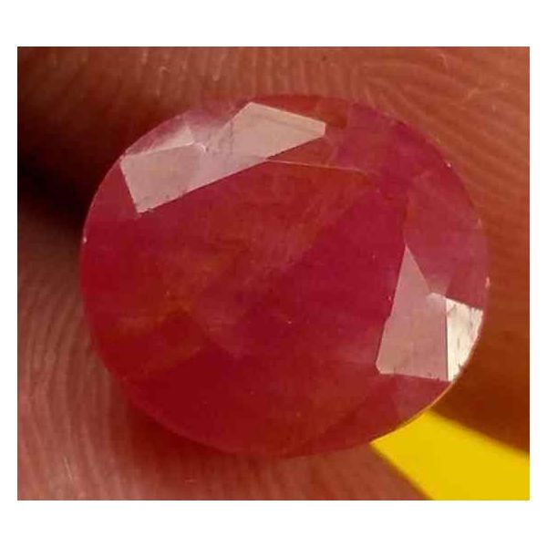 4.3 Carats Burma Ruby 9.56 x 8.64 x 5.08 mm