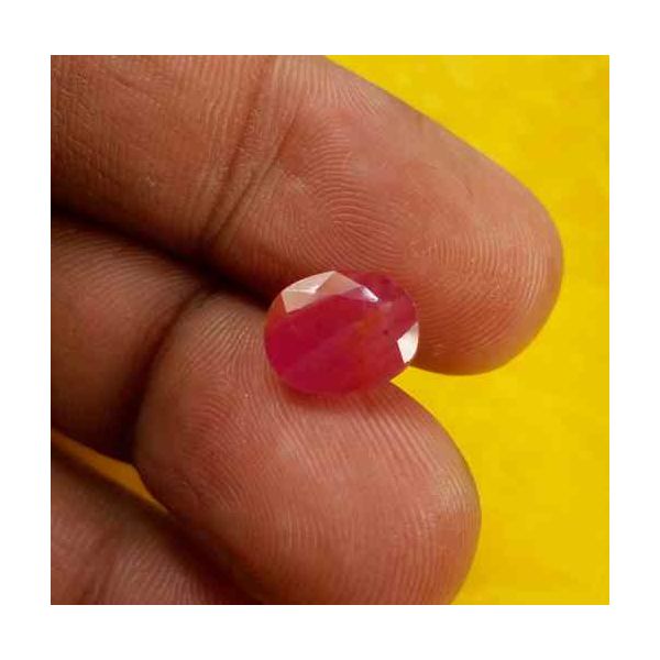 4.29 Carats Burma Ruby 9.98 x 8.11 x 5.15 mm