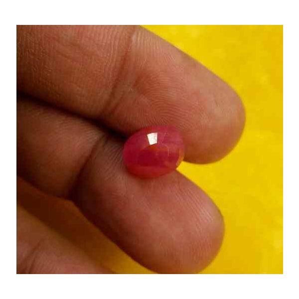 4.29 Carats Burma Ruby 9.98 x 8.11 x 5.15 mm