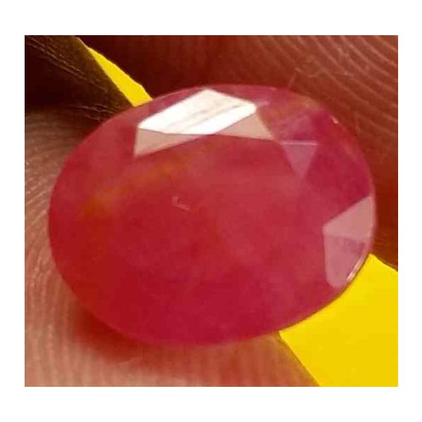 3.86 Carats Burma Ruby 9.92 x 7.97 x 5.18 mm