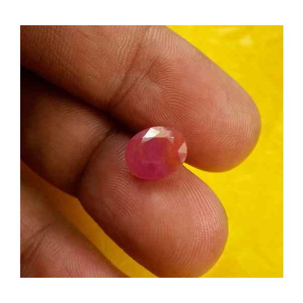 3.61 Carats Burma Ruby 9.78 x 8.19 x 4.16 mm