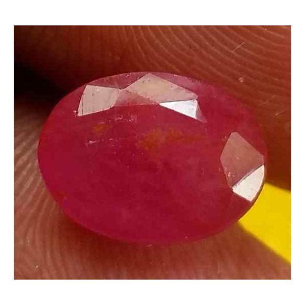 3.08 Carats Burma Ruby 9.62 x 7.14 x 4.53 mm