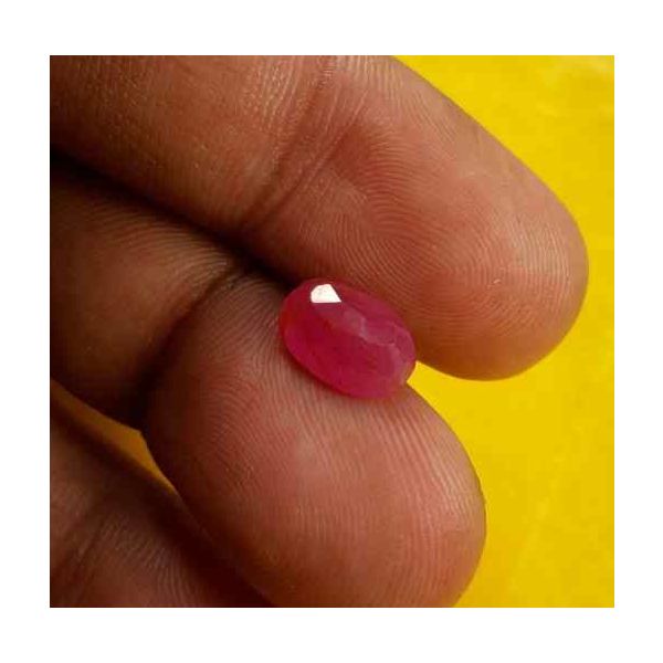 3.15 Carats Burma Ruby 9.93 x 6.70 x 4.39 mm