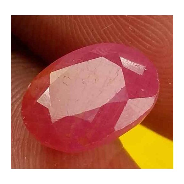 3.98 Carats Burma Ruby 10.23 x 7.50 x 5.42 mm