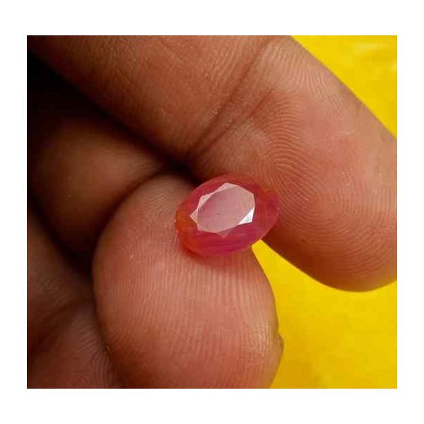 3.29 Carats Burma Ruby 9.89 x 8.30 x 4.28 mm