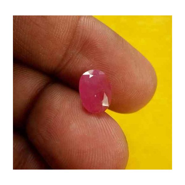 2.90 Carats Burma Ruby 9.75 x 6.98 x 4.33 mm