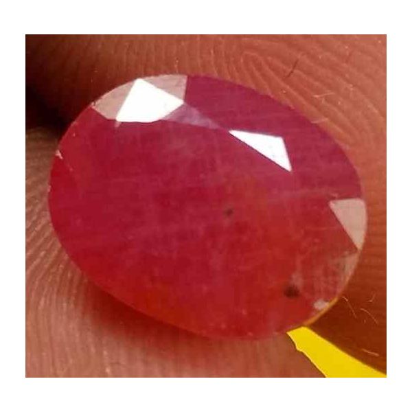 3.96 Carats Burma Ruby 10.33 x 8.06 x 4.69 mm