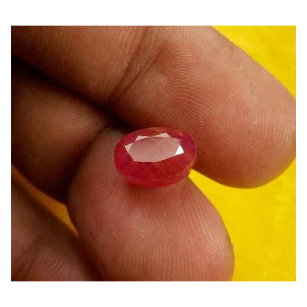 4.46 Carats Burma Ruby 10.08 x 7.29 x 5.35 mm