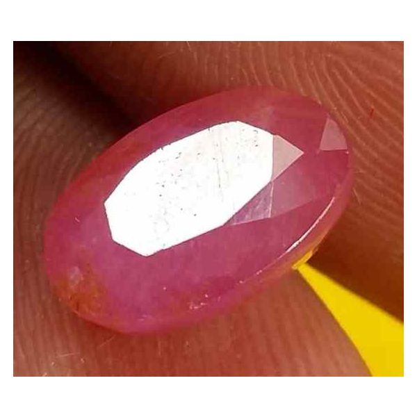 3.75 Carats Burma Ruby 10.26 x 7.39 x 5.11 mm