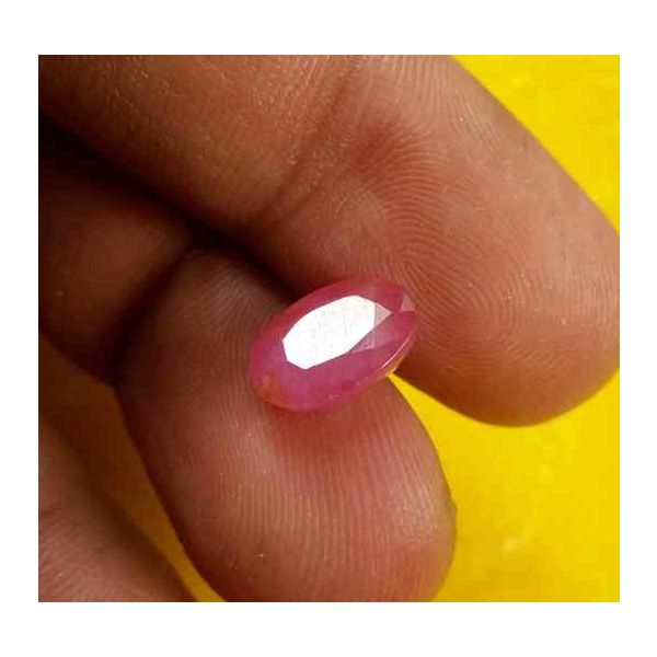 3.75 Carats Burma Ruby 10.26 x 7.39 x 5.11 mm