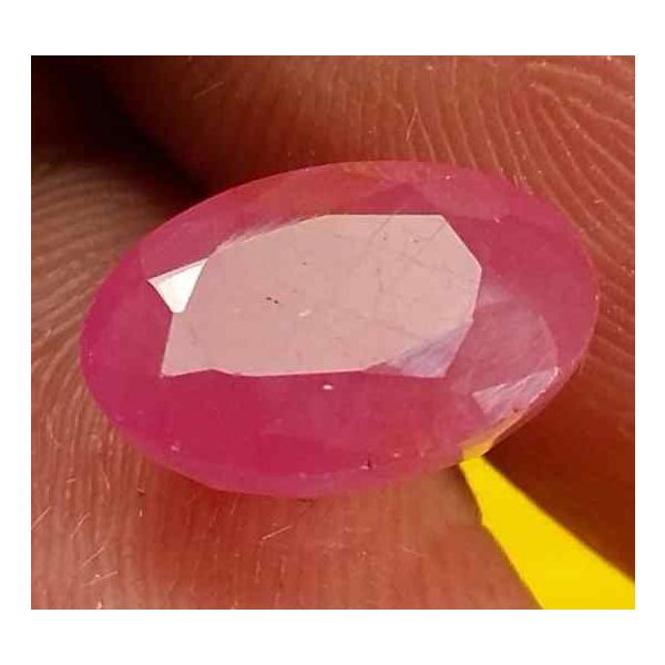 3.44 Carats Burma Ruby 10.12 x 6.98 x 5.12 mm