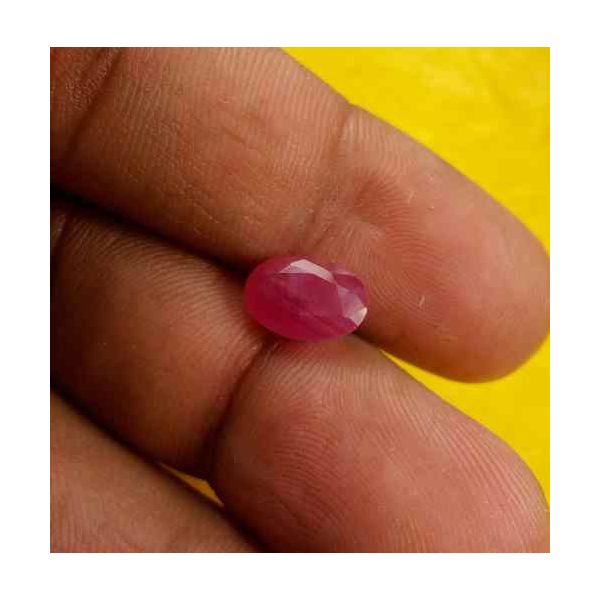 3.07 Carats Burma Ruby 9.92 x 6.75 x 4.94 mm