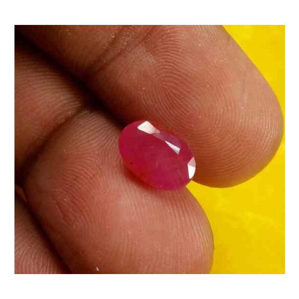 2.86 Carats Burma Ruby 9.75 x 6.52 x 4.66 mm