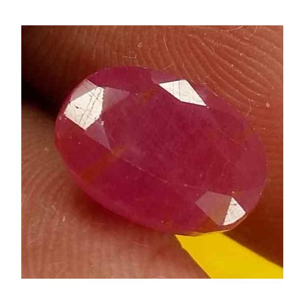 3.43 Carats Burma Ruby 9.57 x 7.09 x 5.02 mm