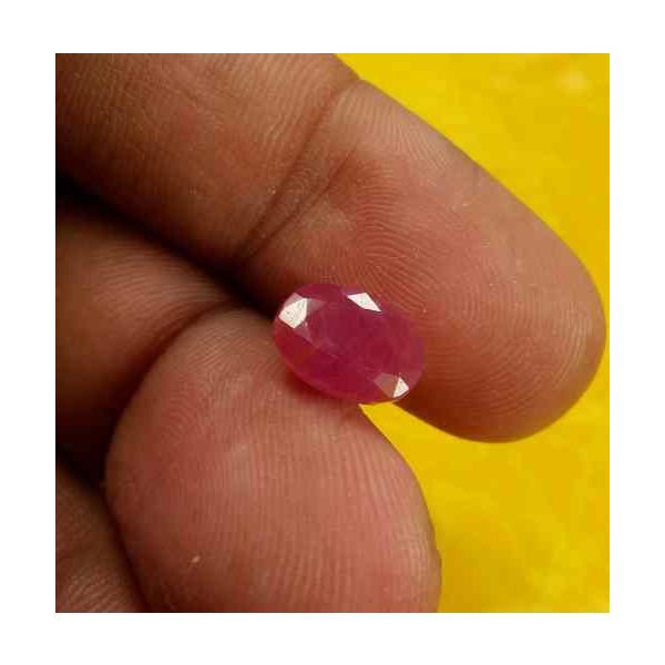 3.43 Carats Burma Ruby 9.57 x 7.09 x 5.02 mm