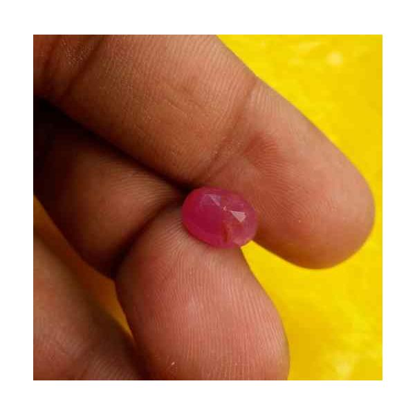 3.43 Carats Burma Ruby 9.57 x 7.09 x 5.02 mm