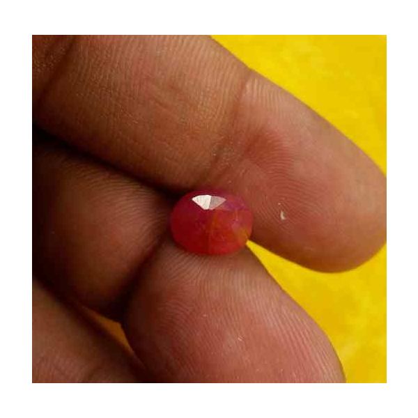 2.97 Carats Burma Ruby 9.02 x 7.44 x 4.19 mm