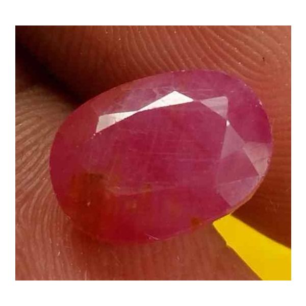 3.7 Carats Burma Ruby 9.89 x 7.52 x 4.59 mm