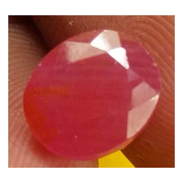 3.54 Carats Burma Ruby 8.90 x 7.75 x 4.99 mm