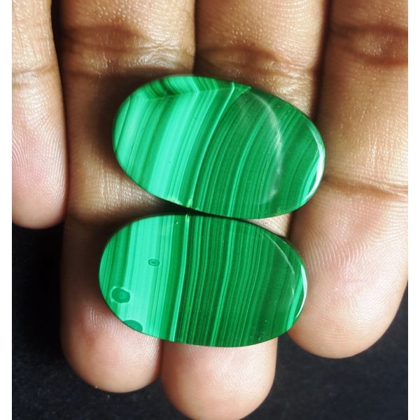 64.70 carat Natural Malachite 26.92 x 16.79 x 4.83 mm