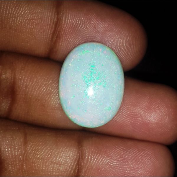 6.77 Carats Natural Rainbow Opal 20.18 x 15.15 x 4.18 mm