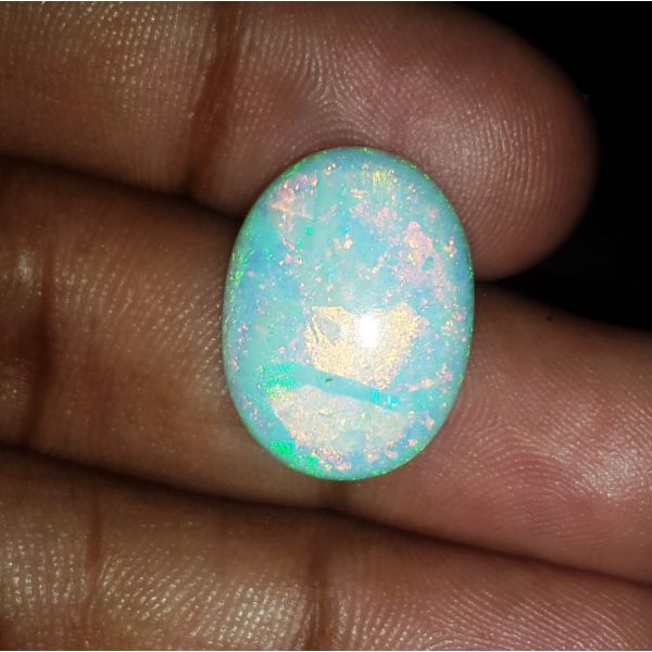 5.83 Carats Natural Rainbow Opal 19.04 x 14.35 x 4.29 mm