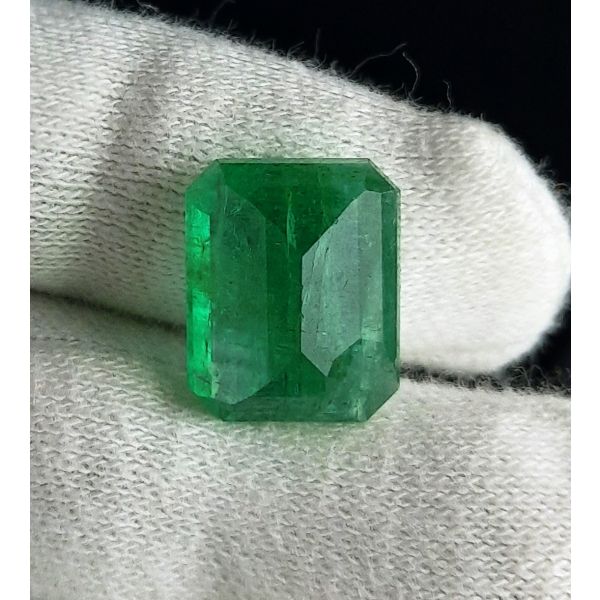 14.52 Carats Natural Zambian Emerald 14.47x13.40x8.24mm