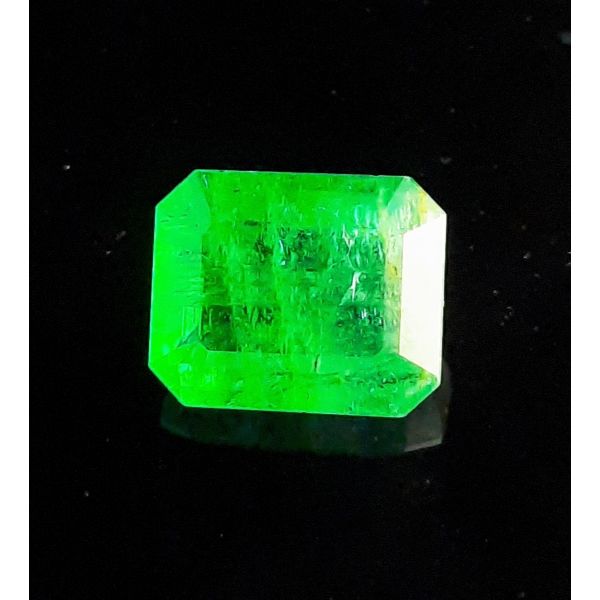 14.52 Carats Natural Zambian Emerald 14.47x13.40x8.24mm